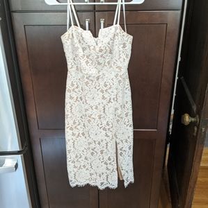 Lulu's white lace dress